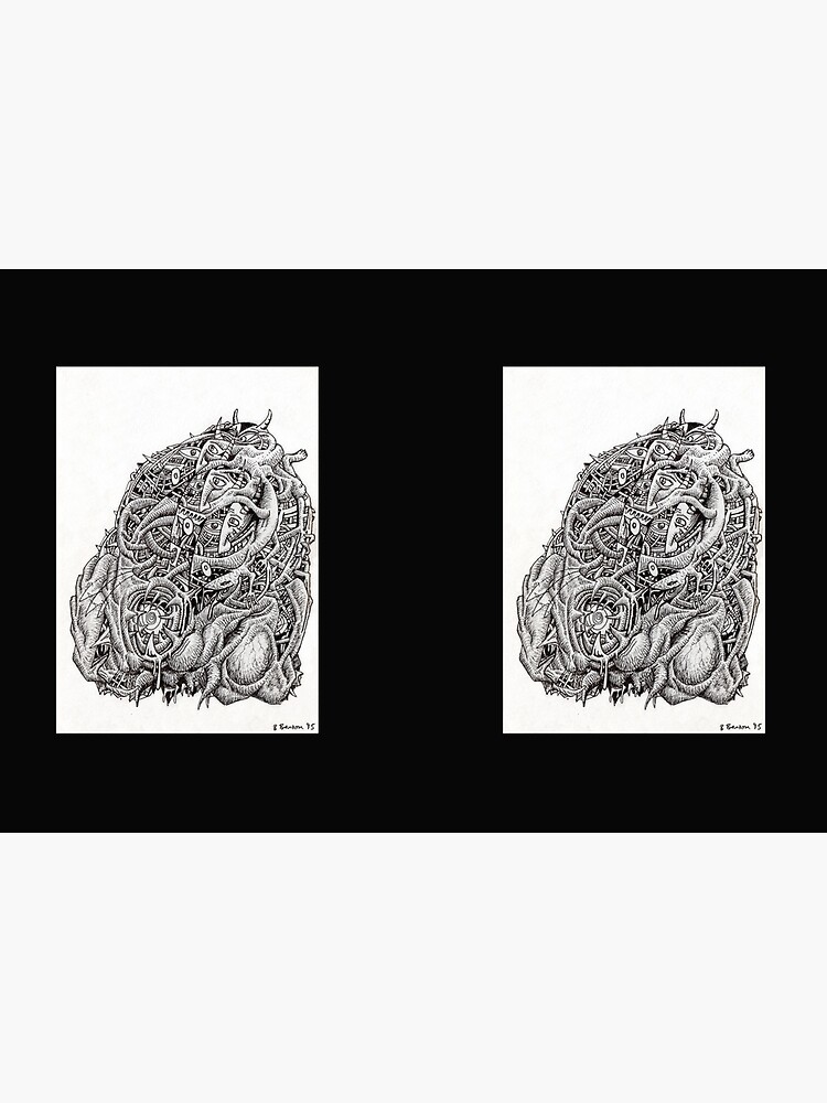 Cosmographic head by backbrain
