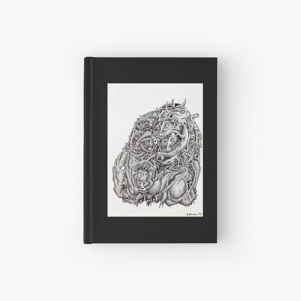 Cosmographic head Hardcover Journal