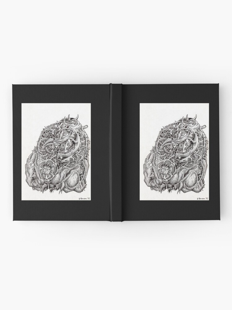 Alternate view of Cosmographic head Hardcover Journal