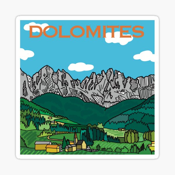 Item preview, dolomites view designed and sold by yoonpop.