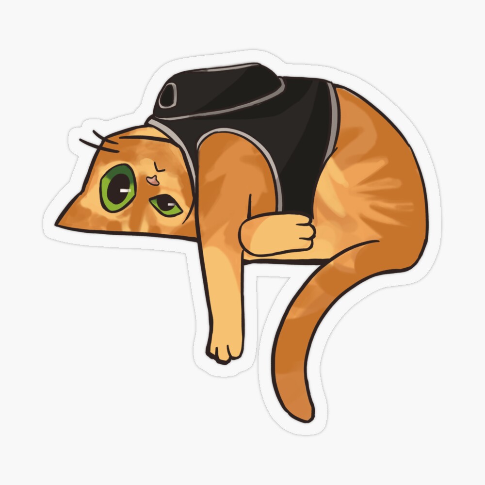 basil on X: SILLY CAT STICKERS OPEN FOR PREORDER !! (LINK BELOW