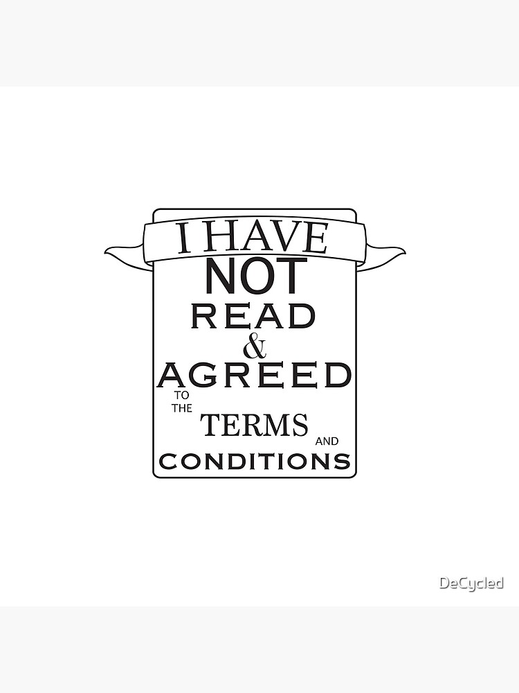 Terms And Conditions by DeCycled