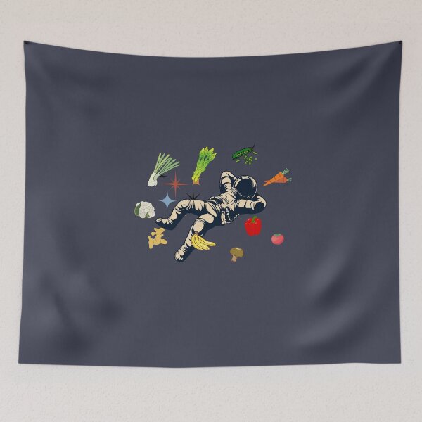 Item preview, Vegetables in Space designed and sold by Lauraloris.