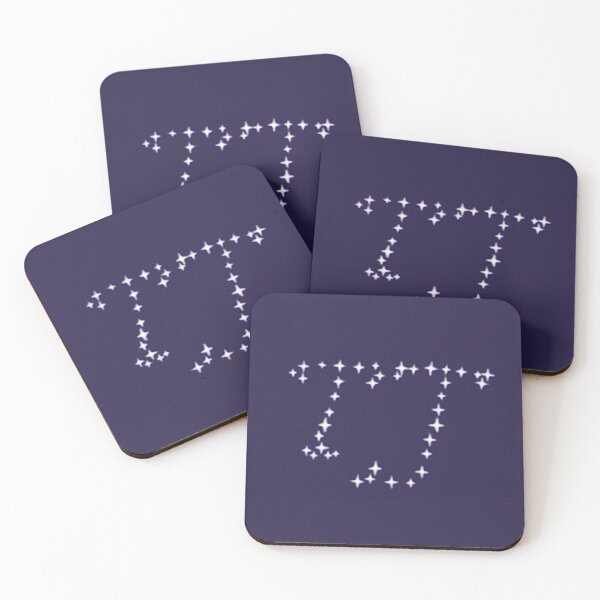Item preview, YOUR INITIALS HERE Custom Sparkly Star Monogram designed and sold by Drawn By Hand Designs.