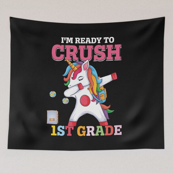 Item preview,  Best I'm Ready To Crush 1st Grade cute unicorn To School designed and sold by fatydesignspace.