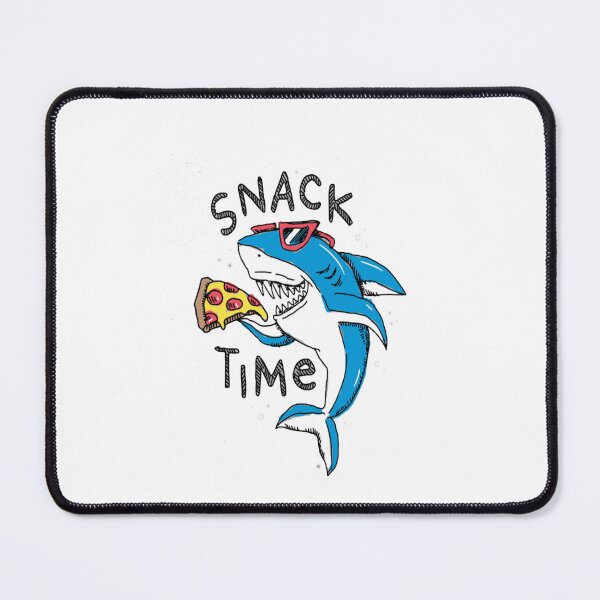 Item preview, Snack Time Pizza Shark designed and sold by MaryMaster.