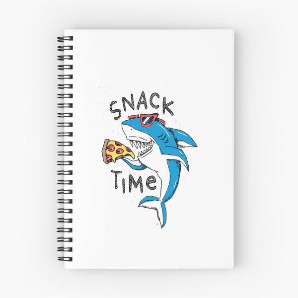 Item preview, Snack Time Pizza Shark designed and sold by MaryMaster.