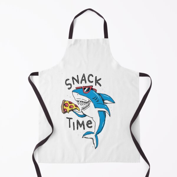 Item preview, Snack Time Pizza Shark designed and sold by MaryMaster.