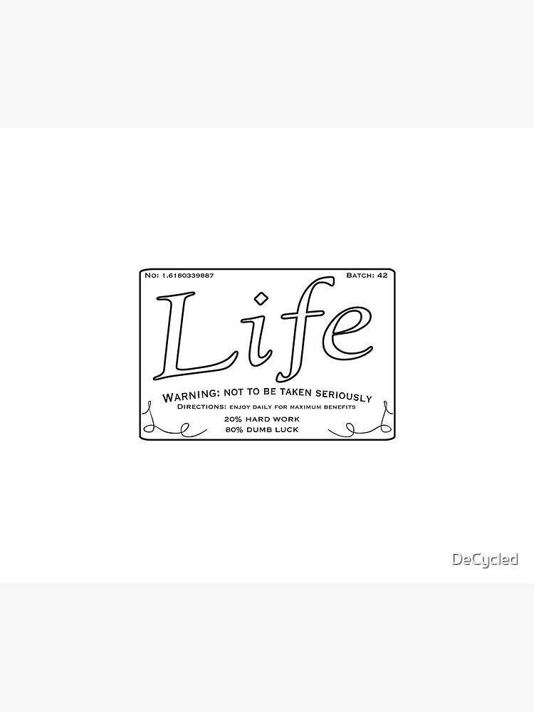 Prescription Life by DeCycled