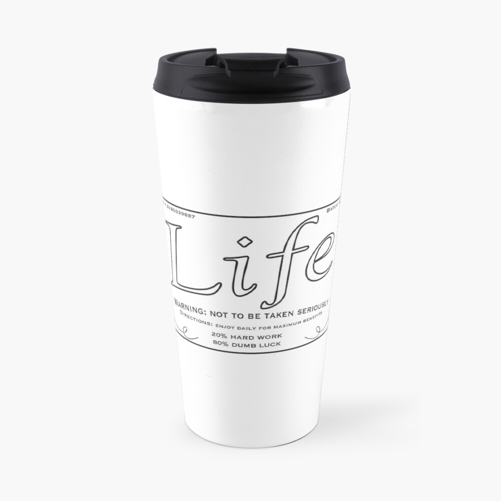 Prescription Life Travel Mug