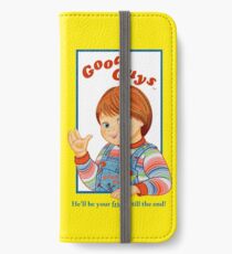 Kinderspiel - gute Kerle - Chucky iPhone Flip-Case/Hülle/Klebefolie