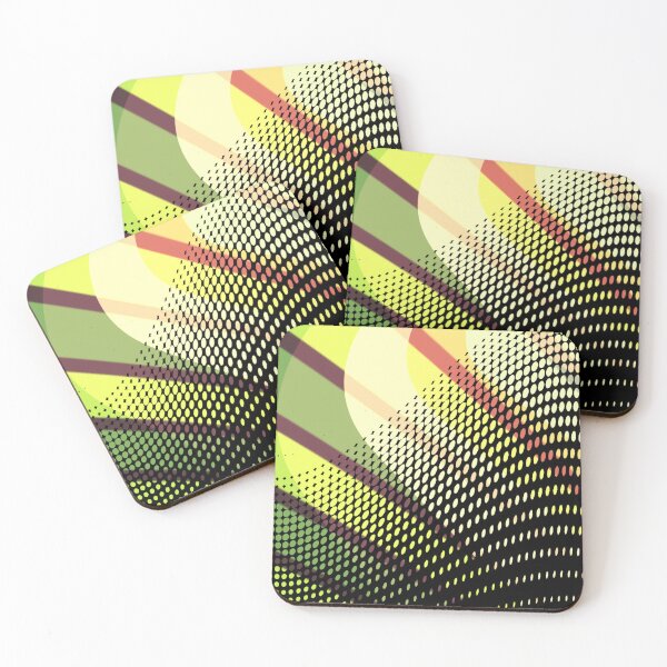 Item preview, Colourful psychedelic abstract artwork  designed and sold by TipTopTapo.