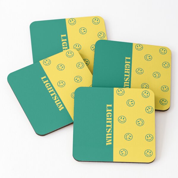 Item preview, Lightsum Smiley Green Yellow designed and sold by AliffStudio.