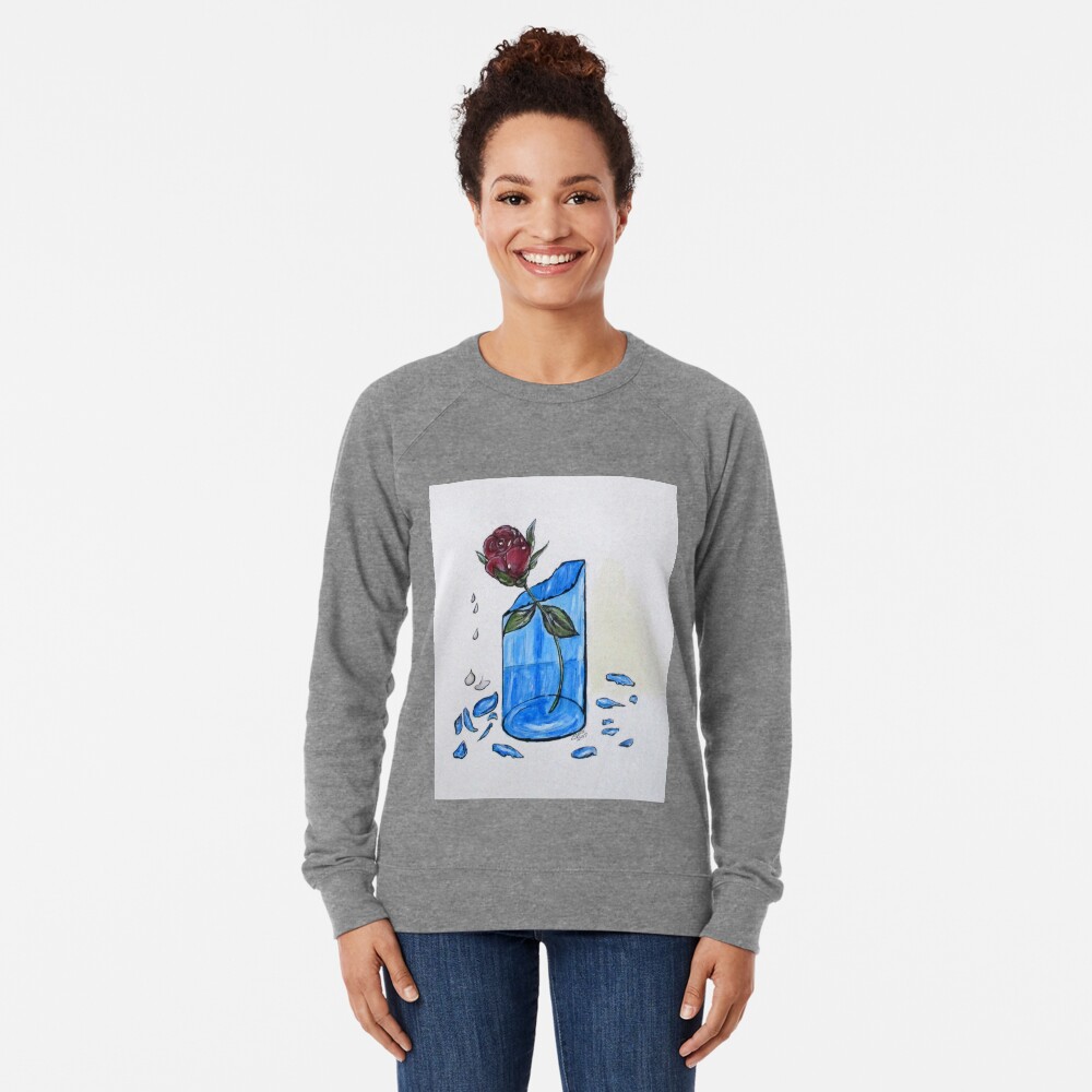 Broken Promise Rose Lightweight Sweatshirt
