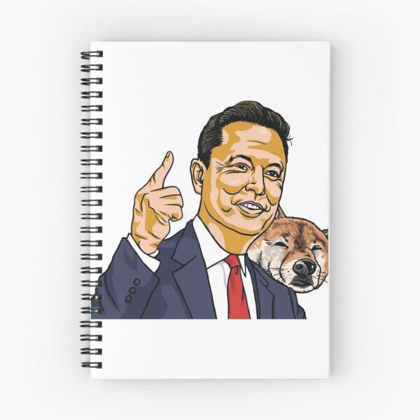 Item preview, Elon Musk illustration  designed and sold by Munnapd.