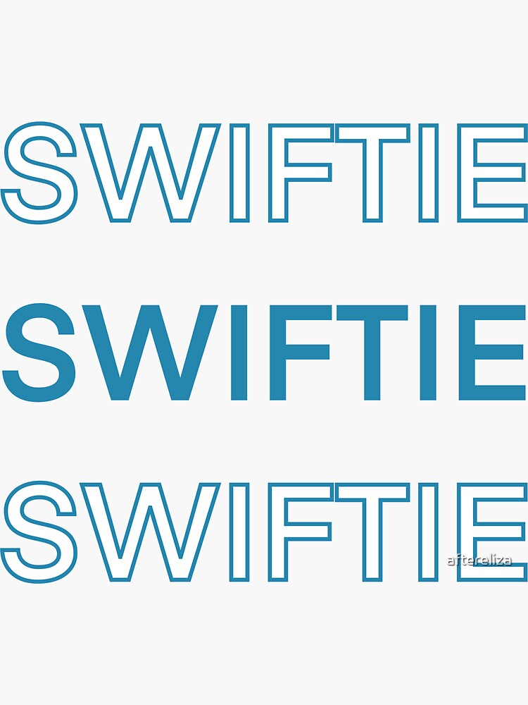 Swiftie Holographic Sticker