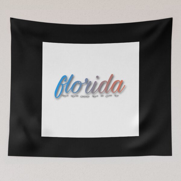 Item preview, florida morse code Canvas Print designed and sold by stashbalcosy.