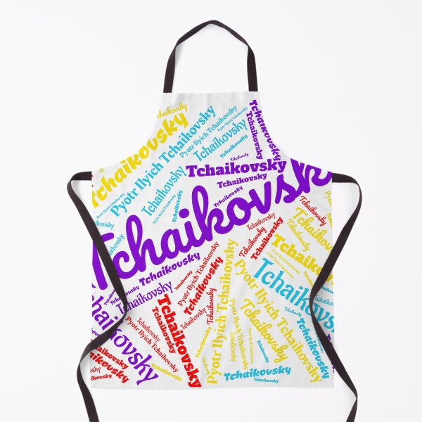 Item preview, Tchaikovsky Word Cloud designed and sold by Musicianst0re.