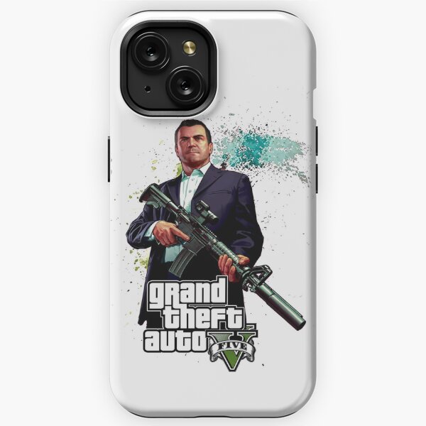 Apple iPhone 8+ (Plus) GTA V Printed Mobile Hard Cover by Mobile_Garage :  : Electronics