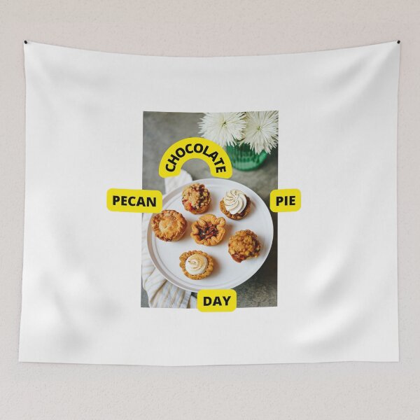 Item preview, CHOCOLATE PECAN PIE DAY USA designed and sold by VividThreadsDesignStudio.