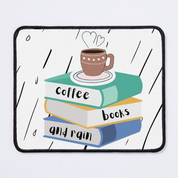Item preview, Coffee Books and Rain designed and sold by chrysaioann.
