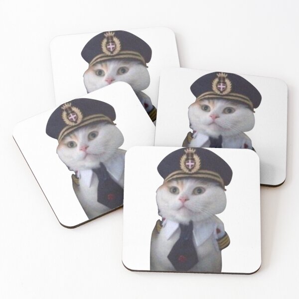 Item preview, Funny Aviation Cat Pilot Meme designed and sold by avionbubble.