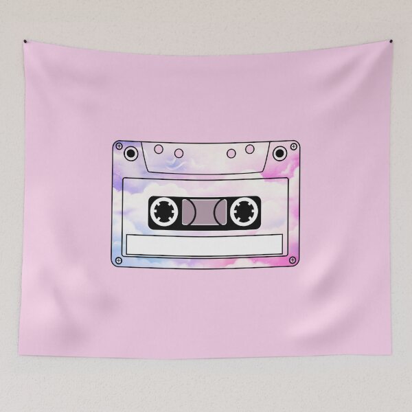 Item preview, Blank Customizable Pastel Clouds Cassette Tape designed and sold by everything4eva.