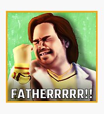 FATHERRRRR!! - Douglas from IT Crowd Photographic Print
