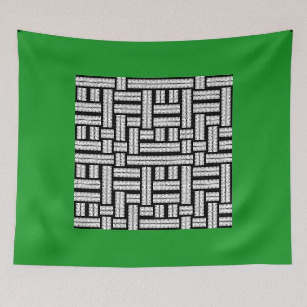 Item preview, Monochrome maze pattern designed and sold by CuminTom.