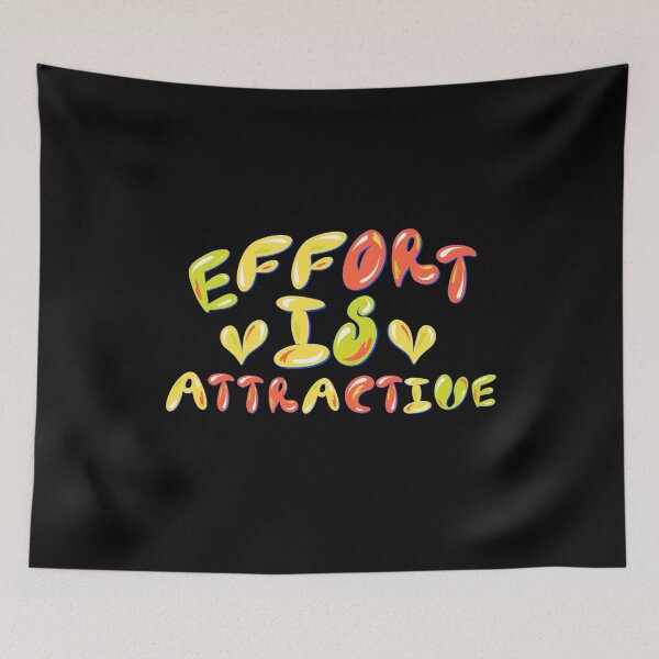 Item preview, Effort Is Attractive designed and sold by designerpriti.