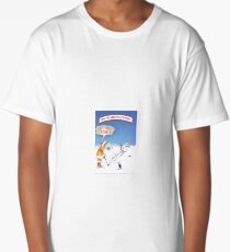 The Homeless GolferGolf Greeting Cards Long T-Shirt
