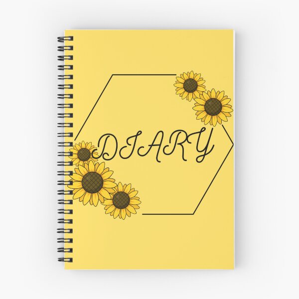 Item preview, Sunflower Diary designed and sold by Indepage.