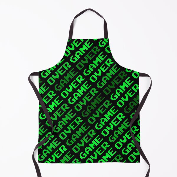 Item preview, Game Over Retro Gamer 8 Bit Graphic Gaming Pattern Green designed and sold by GrandeDuc.