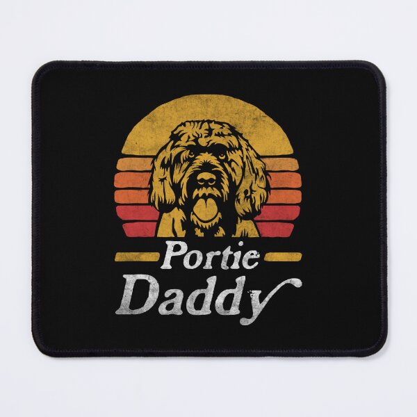 Item preview, Retro Vintage Portuguese Water Dog Daddy designed and sold by More Cute Dogs.