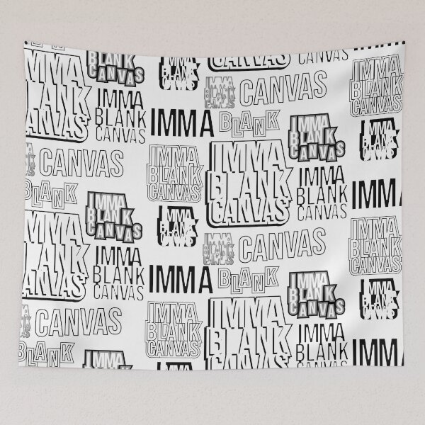 Item preview, Imma Blank Canvas [montage] designed and sold by Jokertags.