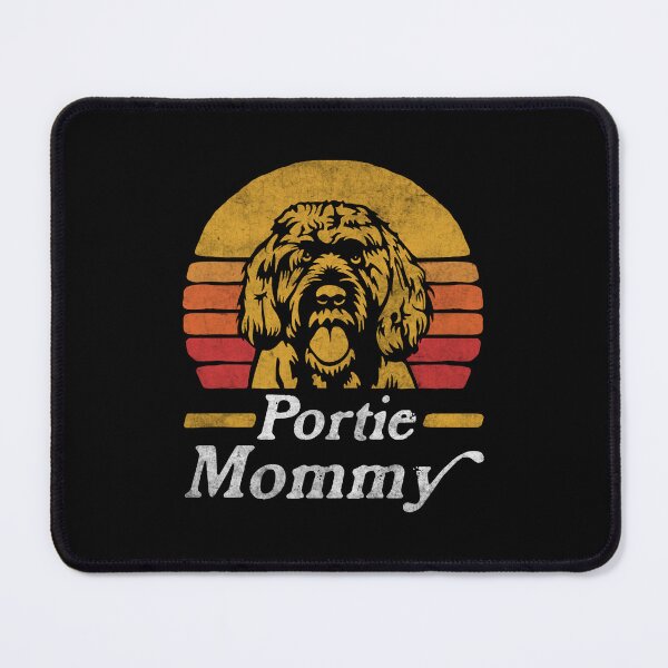 Item preview, Retro Vintage Portuguese Water Dog Mommy designed and sold by More Cute Dogs.