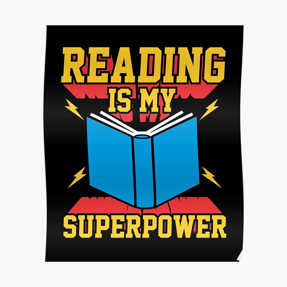 reading is my superpower shirt