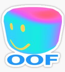 Roblox Death Sound Vaporwave Sticker
