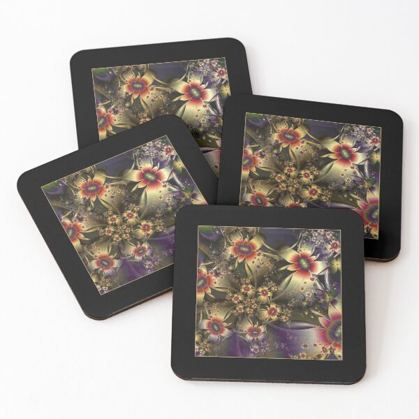 Item preview, FLOWER BITS Canvas Print designed and sold by stashbalcosy.