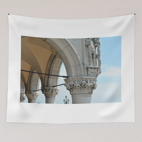 Item preview, Detail of arches from Palace of doges on the square San Marco in Venice, Italy designed and sold by oanaunciuleanu.