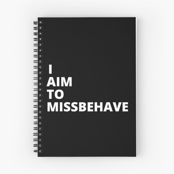 Item preview, I Aim Misbehave designed and sold by azy2shop.
