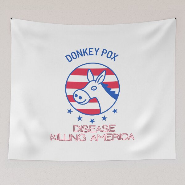 Item preview, Funny donkey pox disease killing america & donkey pox is killing america Gift Donkey Pox The Disease Destroying America For Donkeypox designed and sold by ROBOUE.