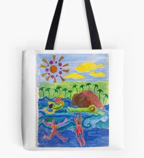 Brent, Sandrine, Aurelie, and Me Tote Bag