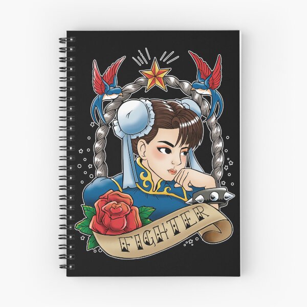 Item preview, Chun-Li Fighter Girl Tattoo/Perfect Designs For Men & Women designed and sold by LeahPrinceLPG.