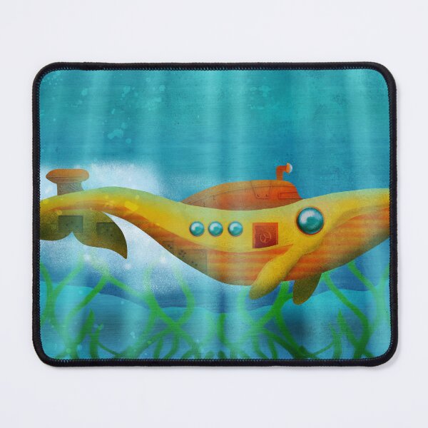 Item preview, Yellow Subma-Whale designed and sold by mikaylart.