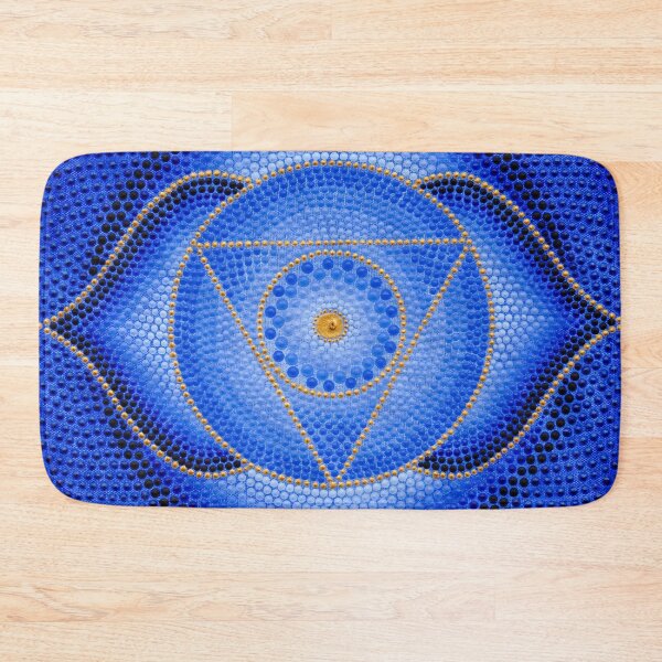 Item preview, Third Eye Chakra Mandala designed and sold by MojaMalaMandala MojaMalaMandala.
