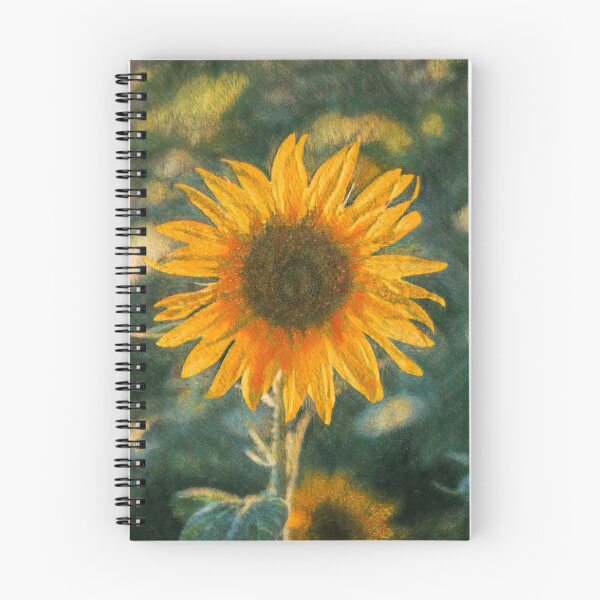 Item preview, Sunflower in the afternoon sun, painted designed and sold by Elżbieta  Kaps.