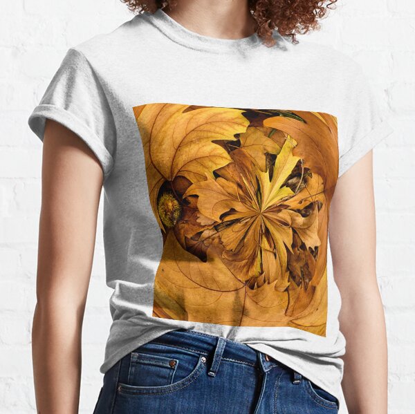 Fallen autumn leaves Classic T-Shirt