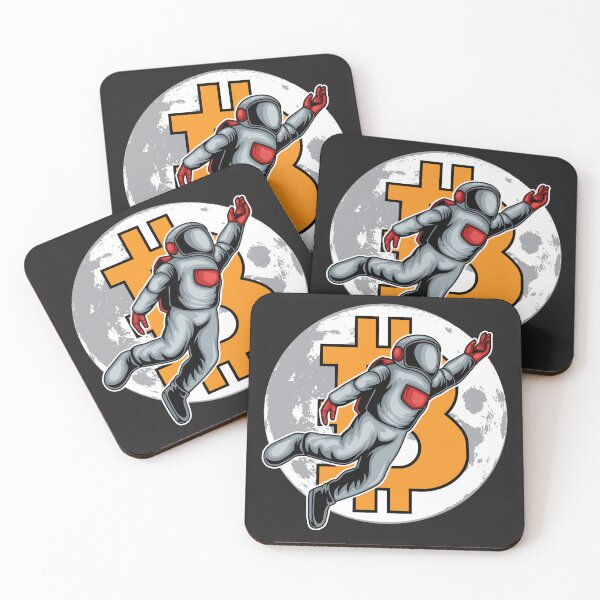Item preview, Bitcoin Astronaut to the Moon designed and sold by GeorgiosT.