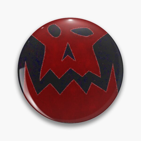 Item preview, Ork Skull Glyph - Red designed and sold by SolarCross.